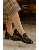 V 1969 Δερμάτινες Γόβες Λουστρίνι Μαύρες - Leopard 236