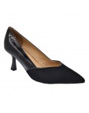 V 1969 Δερμάτινες Γόβες Λουστρίνι Μαύρες Me Poni 057618