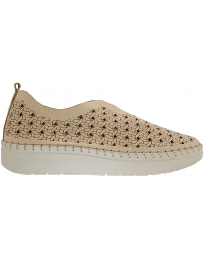 Mago Δερμάτινα Loafers Κρεμ 0646106