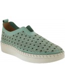 Mago Δερμάτινα Loafers Τυρκουάζ 0646106