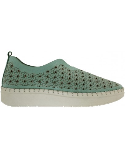 Mago Δερμάτινα Loafers Τυρκουάζ 0646106