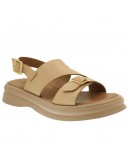 Mago Δερμάτινα Πέδιλα Nude 2422025