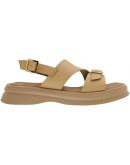 Mago Δερμάτινα Πέδιλα Nude 2422025