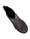 Mago Δερμάτινα Μποτάκια Καφέ 24107