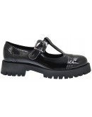 Mago Δερμάτινα Oxford Μαύρα 24601