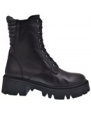 Mago Δερμάτινα Μποτάκια Μαύρα 24106