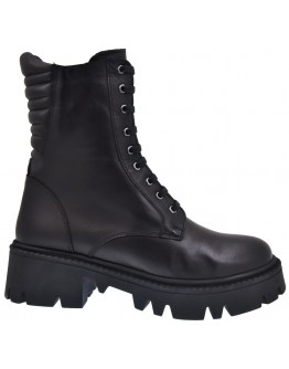 Mago Δερμάτινα Μποτάκια Μαύρα 24106