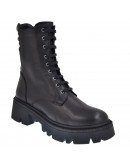 Mago Δερμάτινα Μποτάκια Μαύρα 24106