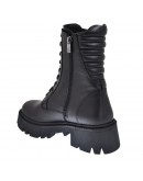 Mago Δερμάτινα Μποτάκια Μαύρα 24106