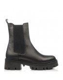 Mago Δερμάτινα Μποτάκια Μαύρα 24107