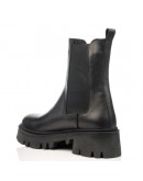 Mago Δερμάτινα Μποτάκια Μαύρα 24107