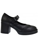 Mago Δερμάτινες Γόβες - Oxford Μαύρες 24806