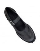 Mago Δερμάτινες Γόβες - Oxford Μαύρες 24806