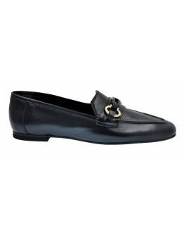 Mourtzi Δερμάτινα Loafers Μαύρα 12905