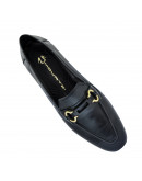 Mourtzi Δερμάτινα Loafers Μαύρα 12905