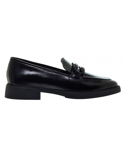 Mourtzi Δερμάτινα Loafers Μαύρα 13902