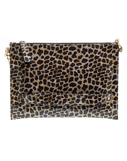 Mourtzi Τσάντα Eco Leather Leopard 0005