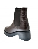 Mourtzi Δερμάτινα Μποτάκια Καφέ 40804