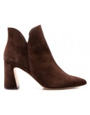 Mourtzi Δερμάτινα Μποτάκια Καφέ 71405