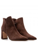 Mourtzi Δερμάτινα Μποτάκια Καφέ 71405