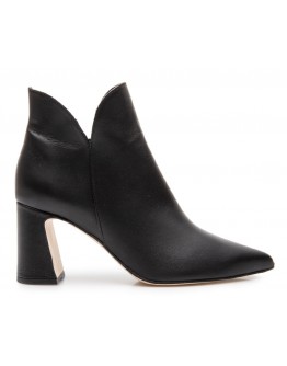 Mourtzi Δερμάτινα Μποτάκια Μαύρα 71405