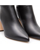 Mourtzi Δερμάτινα Μποτάκια Μαύρα 71405