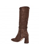 Mourtzi Δερμάτινες Μπότες Καφέ 71425