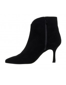 Mourtzi Δερμάτινα Μποτάκια Μαύρα 71426