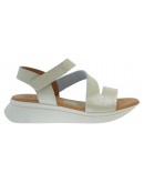 Oh My Sandals Δερμάτινες Πλατφόρμες Λευκές 5955