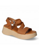 Oh My Sandals Δερμάτινες Πλατφόρμες Ταμπά 5685