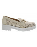 Pitillos Loafers Δερμάτινα Μπεζ 5652