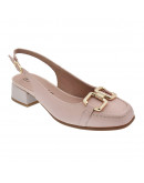 Pitillos Δερμάτινες Γόβες Sling Back Nude 5772