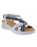 Pitillos Δερμάτινες Πλατφόρμες Ασημί 11295