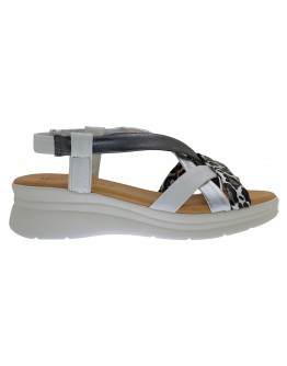 Pitillos Δερμάτινες Πλατφόρμες Ασημί 11295