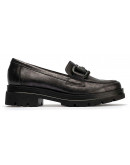 Pitillos Δερμάτινα Loafers Γκρι Μεταλλικό 0094