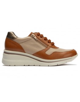 Pitillos Δερμάτινα Sneakers Καφέ-Πούρο 11611