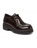 Pitillos Δερμάτινα Loafers Καφέ 11577