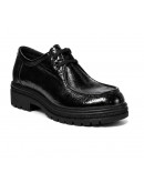 Pitillos Δερμάτινα Loafers Μαύρα 11577