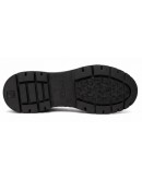 Pitillos Δερμάτινα Loafers Μαύρα 11572