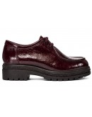 Pitillos Δερμάτινα Loafers Μπορντό 11577
