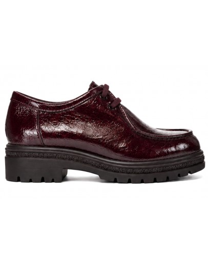 Pitillos Δερμάτινα Loafers Μπορντό 11577