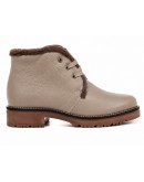 Pitillos Δερμάτινα Μποτάκια Taupe 11566