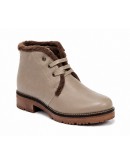 Pitillos Δερμάτινα Μποτάκια Taupe 11566