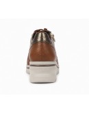 Pitillos Δερμάτινα Sneakers Καφέ-Πούρο 11611