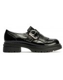 Pitillos Δερμάτινα Loafers Μαύρα 10791