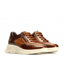 Pitillos Sneakers Δερμάτινα καφέ 10910