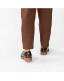 Pitillos Δερμάτινα Loafers Καφέ 10770