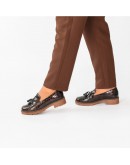 Pitillos Δερμάτινα Loafers Καφέ 10770