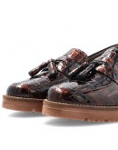 Pitillos Δερμάτινα Loafers Καφέ 10770