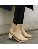 Pitillos Δερμάτινα Μποτάκια Μπεζ 20222